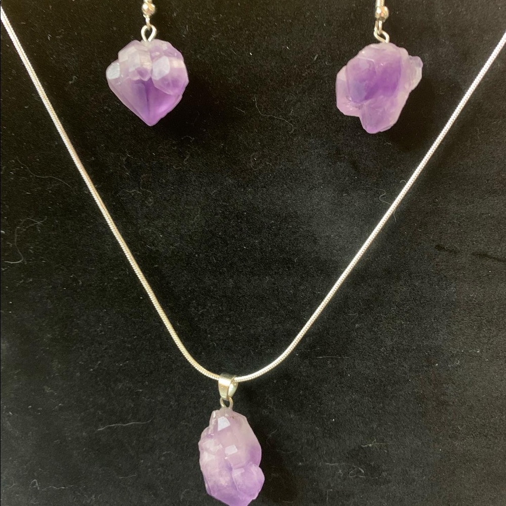 Amethyst set